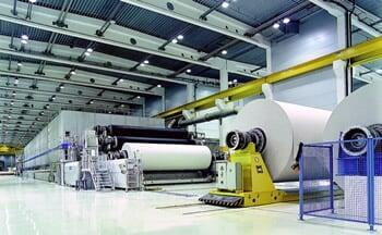 Paper production material